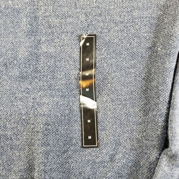 Tricots St. Raphael Sweater Mens Medium Blue Knit Long Sleeve V Neck Pullover - Picture 7 of 10